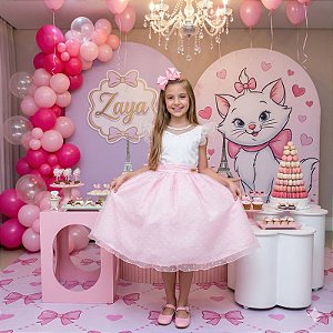 Vestido Mini Miss Betani Rosa Bebe