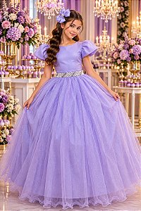 Vestido Marie Longo Heloisa Lilas