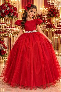 Vestido Marie Longo Heloisa Vermelho