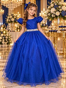 Vestido Marie Longo Heloisa Azul Royal