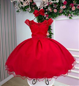 Vestido Mini Miss Isabela Vermelho