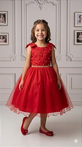 Vestido Marie Mariely Vermelho