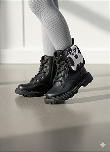 Bota\Coturno Nilqi Mimosa Preto