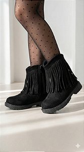 Bota\Coturno StarPink Love Preto