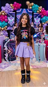 Conjunto Blogueirinha Temático Guerreiras do K-Pop