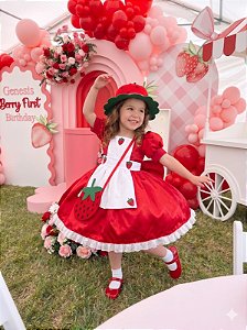 Fantasia Princesa Belli Moranguinho