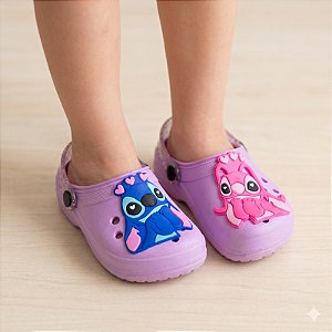Babuche StarPink Stitch e Angel
