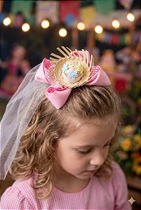 Laço Bico de Pato Belli Noiva - Noivinha do Sertão Rosa