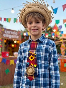 Gravata Junina Belli Vicente Vermelho