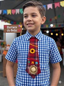 Gravata Junina Belli Benicio Vermelho