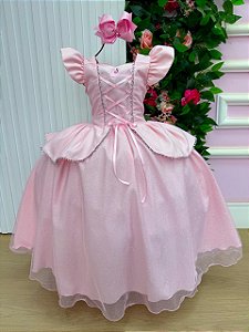 Fantasia/ Vestido Mini Miss Longo A Bela Adormecida - Aurora