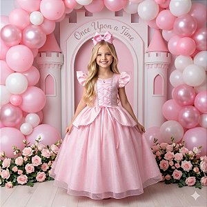 Fantasia/ Vestido Mini Miss Longo A Bela Adormecida - Aurora
