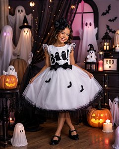Fantasia/ Vestido Mini Miss Boo Encantado -  Halloween