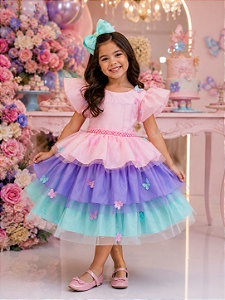 Vestido Banana Club Floresta Encantada