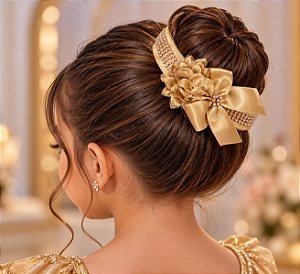Porta Coque Belli Luna Dourado