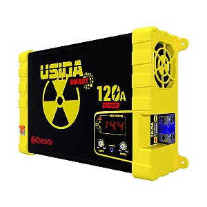 Fonte Carregador de Bateria Automotiva Usina Spark 12V 120a Plus 1500w Bivolt p/ Carro E Som