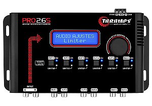 Processador De Áudio Digital Taramps Pro 2.6S 2 Entradas 6 Saídas