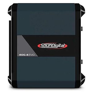 Modulo Amplificador Soundigital Sd400.4 4.0 Brigde 4 Oh