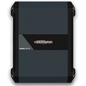 Módulo Amplificador Soundigital 3000.1 Sd3000 Evo 4.0 2 Ohms