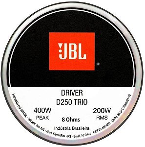 Driver D250 TRIO Selenium JBL 200W RMS 8 OHMS