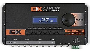 Processador de Audio Expert Electronics PX1 Pro Limiter 4 Vias Equalizador 15 Bandas