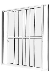 PORTA SACADA BRANCA COM 4 FOLHAS MÓVEIS COD. 1048