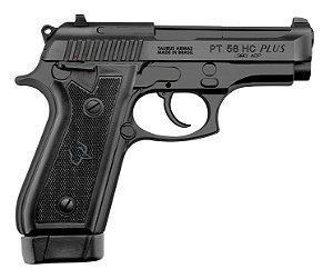 Pistola Taurus PT58HC PLUS O OXIDADA FOSCO CAL. .380ACP