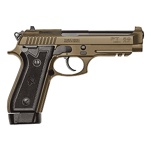 Pistola Taurus PT 59S 3X19T CFO FDE CAL. 380ACP