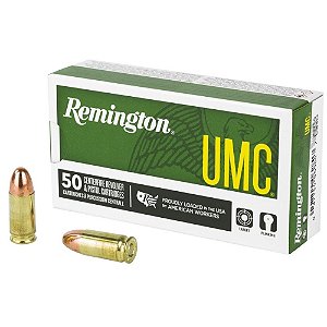 Munição REMINGTON 9MM LUGER  FMJ 147GR Caixa 50 Unid.