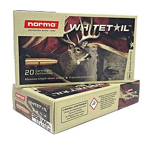 Munição Norma .308WIN Whitetail 150gr - 20 unidades