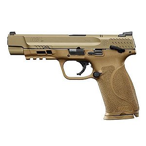Pistola Smith Wesson MP9 M2.0 Calibre 9mm TAN Com Trava