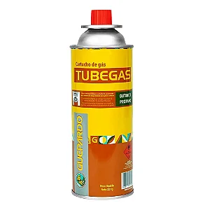 Cartucho de Gás para Fogareiro e Maçaricos 227g - Tubegás