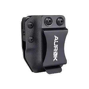 Porta Carregador Velado Aurok Kydex 9MM/.40 Bifilar Preto