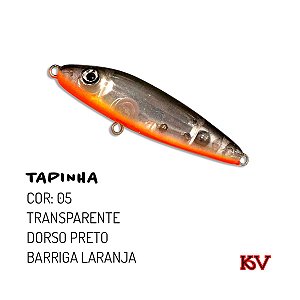 Isca Artificial KV Tapinha 6,5 cm 6 gr Cor 05