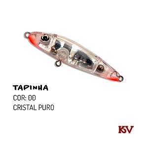 Isca Artificial KV Tapinha 6,5 cm 6 gr Cor 00