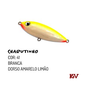 Isca Artificial KV Charutinho 6,5 cm 7 gr Cor 41
