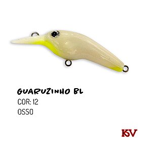 Isca Artificial KV Guaruzinho BL 5 cm 4,3 gr Cor 12