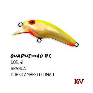 Isca Artificial KV Guaruzinho BC 5 cm 4,3 gr Cor 41