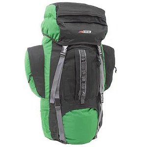 Mochila NTK Intruder 80 Litros Preta e Verde