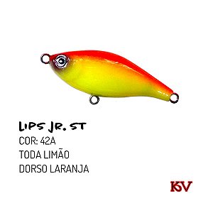 Isca Artificial KV Lips Jr St 5,8 cm 6,5 gr Cor 42A