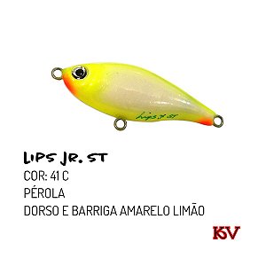 Isca Artificial KV Lips Jr St 5,8 cm 6,5 gr Cor 41C
