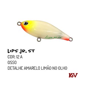 Isca Artificial KV Lips Jr St 5,8 cm 6,5 gr Cor 12A