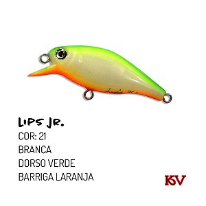 Isca Artificial KV Lips Jr 5,8 cm 5,5 gr Cor 21