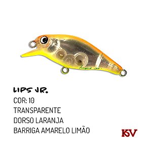 Isca Artificial KV Lips Jr 5,8 cm 5,5 gr Cor 10