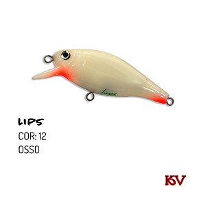 Isca Artificial KV Lips 7 cm 9,5 gr Cor 12