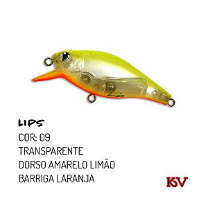 Isca Artificial KV Lips 7 cm 9,5 gr Cor 09