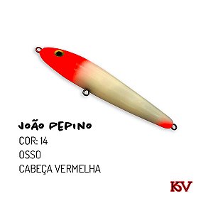 Isca Artificial KV João Pepino 11,5 cm 22 gr Cor 14