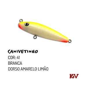 Isca Artificial KV Canivetinho 6,5 cm 6 gr Cor 41