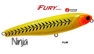 Isca Artificial Fury Ninja 85 9,6 gr Cor YLW