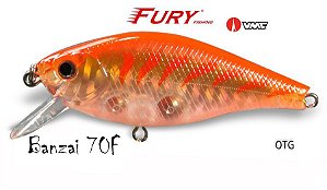 Isca Artificial Fury Banzai 70F 10 gr Cor OTG